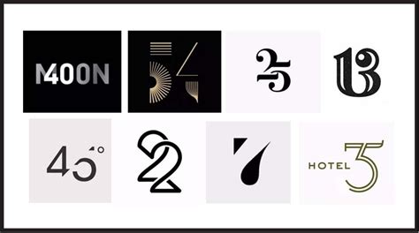 Number Logo Design