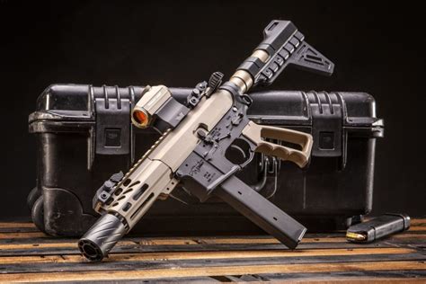 AR 9mm Micro Breach Pistol Brace Kit » Guntec USA