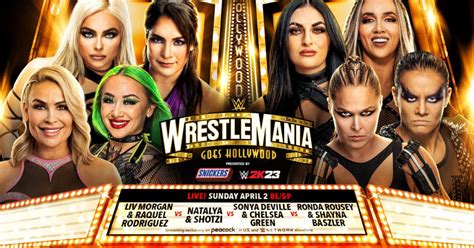 Women's WrestleMania Showcase Fatal 4-Way Stuns WWE Universe