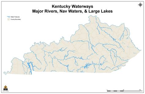 Kentucky Falls Trail Map