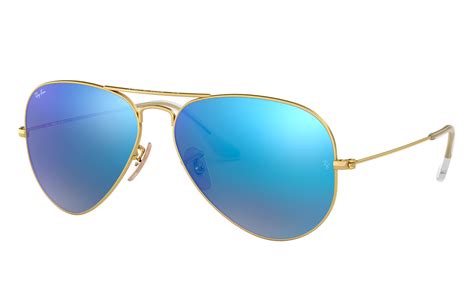 Arriba 50+ imagen blue ray ban aviators - Abzlocal.mx