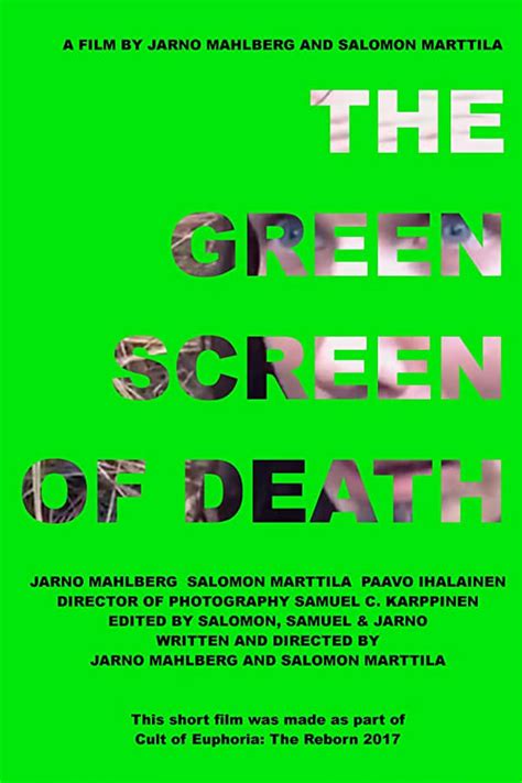 Stats for The Green Screen of Death (2017) - Trakt