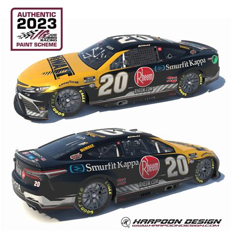 2023 Christopher Bell Dewalt Camry Daytona by Brantley Roden - Trading ...