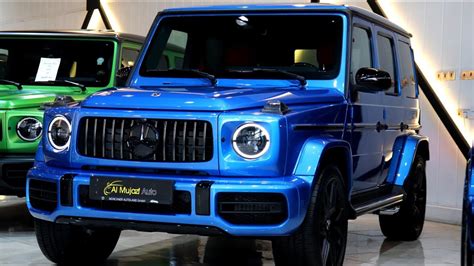 baby blue 2023 Mercedes-Benz G63 AMG carbon fibre and night 2 package ...