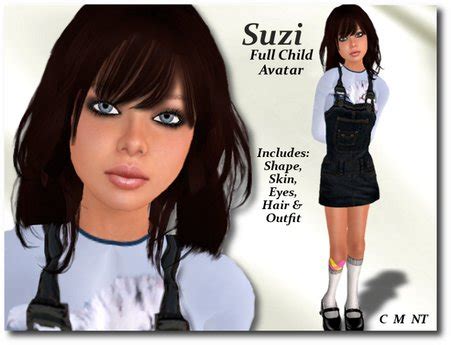 Second Life Marketplace - Suzi Full Child Avatar