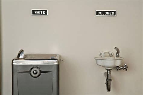 Racial Segregation Water Fountain