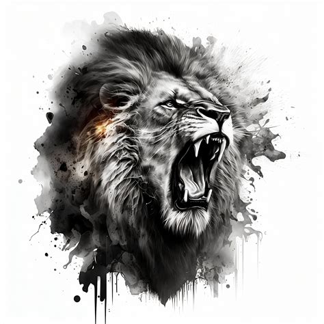 Update 77+ angry lion tattoo design latest - 3tdesign.edu.vn