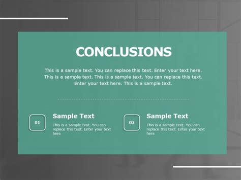 Conclusion Slide 03 PowerPoint Template