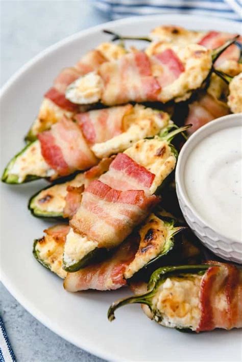Bacon-Wrapped Jalapeno Poppers - House of Nash Eats