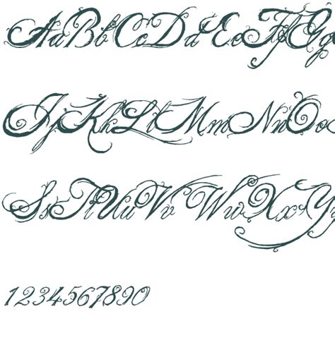 11 Fancy Handwriting Fonts Letters Images - Fancy Cursive Fonts Alphabet, Fancy Cursive Letters ...