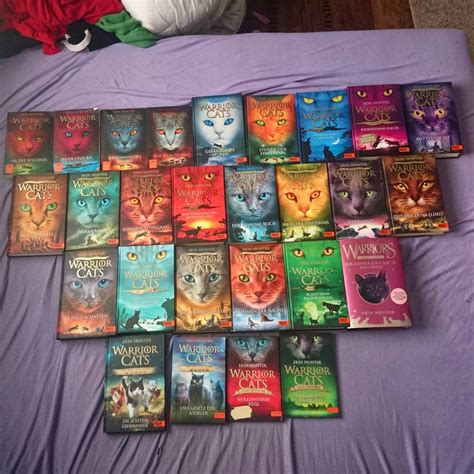 all my warrior cats books by feuersturm97 on DeviantArt