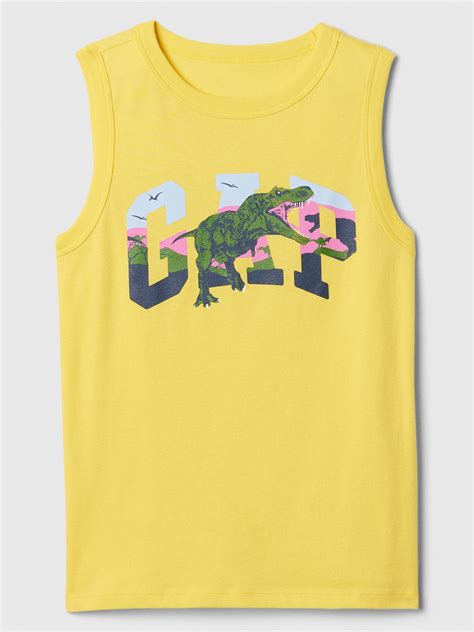 Kids Graphic Muscle Tank Top | Gap Factory