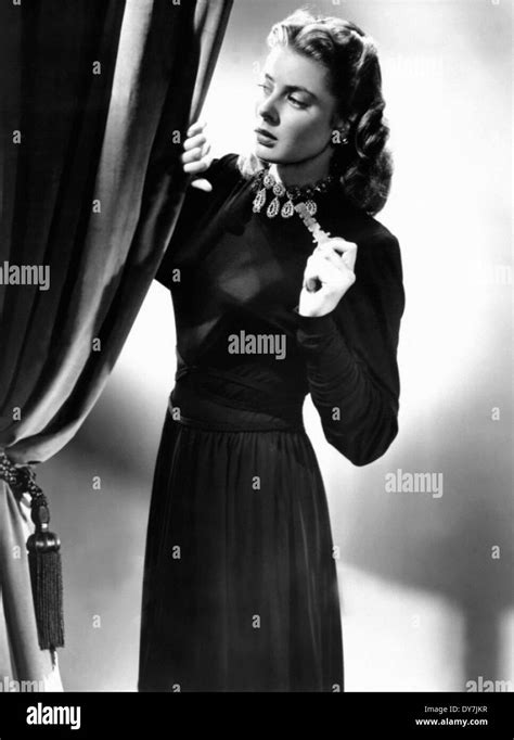 Notorious ingrid bergman Black and White Stock Photos & Images - Alamy