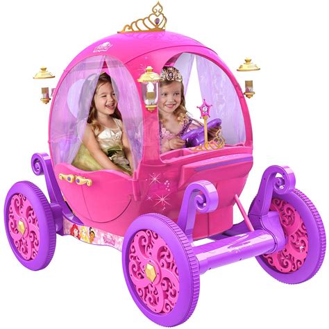 New Disney Princess Pink Carriage Electric Car - Toy Hunts