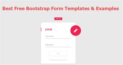 50 Best Free Bootstrap Form Templates & Examples in 2022