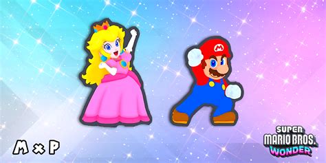 Super Mario Bros. Wonder | Mario and Peach #4 by GoldSilverBros300 on DeviantArt