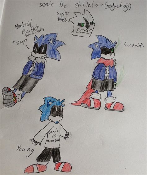 Undertale/Sonic Crossover Sans/Sonic by Flambo19 on DeviantArt