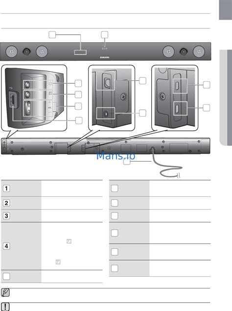 Samsung Sound Bar Remote Manual