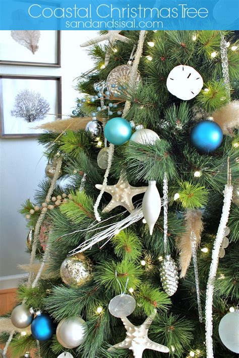 Coastal Christmas Tree - Sand and Sisal