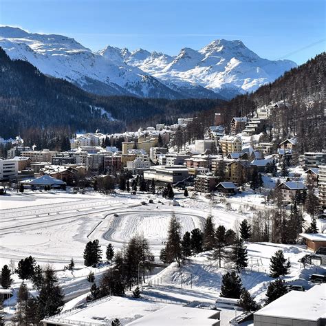 St Moritz, the birthplace of Alpine winter tourism. Ski Europe