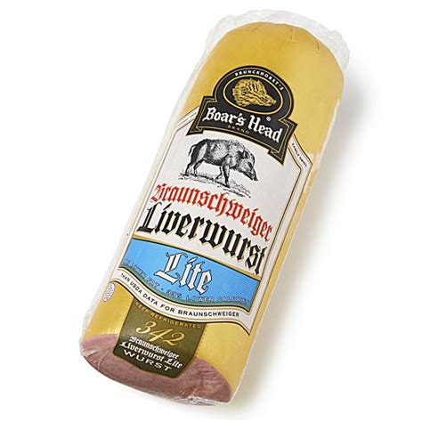 Boar's Head Lite Braunschweiger Liverwurst : Publix.com