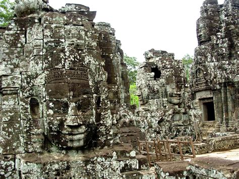 Bayon Temple in Cambodia