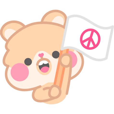 Peace Stickers - Free flags Stickers