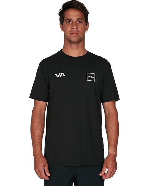 Rvca Rvca Lane Ss Tee - Black | SurfStitch