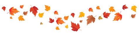 Fall Leaves Transparent Background