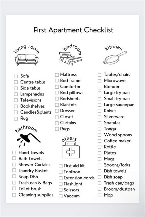 Simple Kitchen Checklist for New Home 2023 - AtOnce