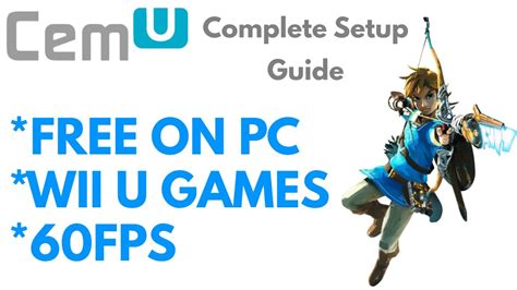 CEMU EMULATOR INSTALL GUIDE/SETUP *2023* │ BEST PERFORMANCE SETTINGS ...