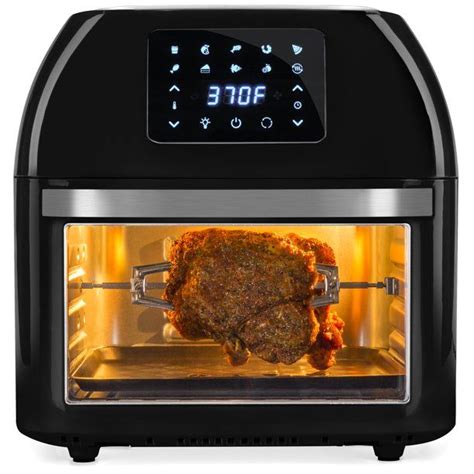 Best Choice Products 16.9qt 1800W 10-in-1 Family Size Air Fryer Countertop Oven, Rotisserie ...