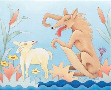 301. AN AESOP'S FABLE: THE WOLF AND THE LAMB (WITH AUDIO FILE!) | FUN WITH ENGLISH! BY DOMENICO ...