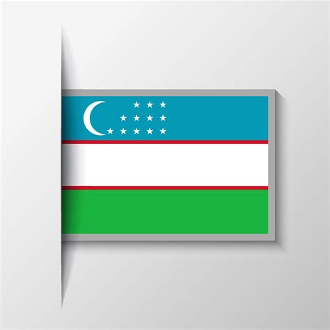 Vector Rectangular Uzbekistan Flag Background 37802142 Vector Art at Vecteezy