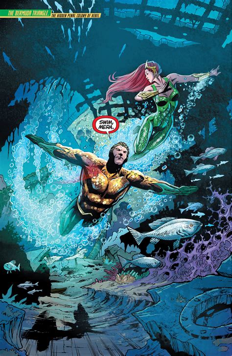 Aquaman And Mera Escapes Xebel – Comicnewbies