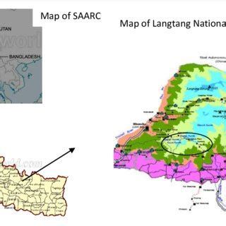 Map of Study area in Langtang National Park | Download Scientific Diagram