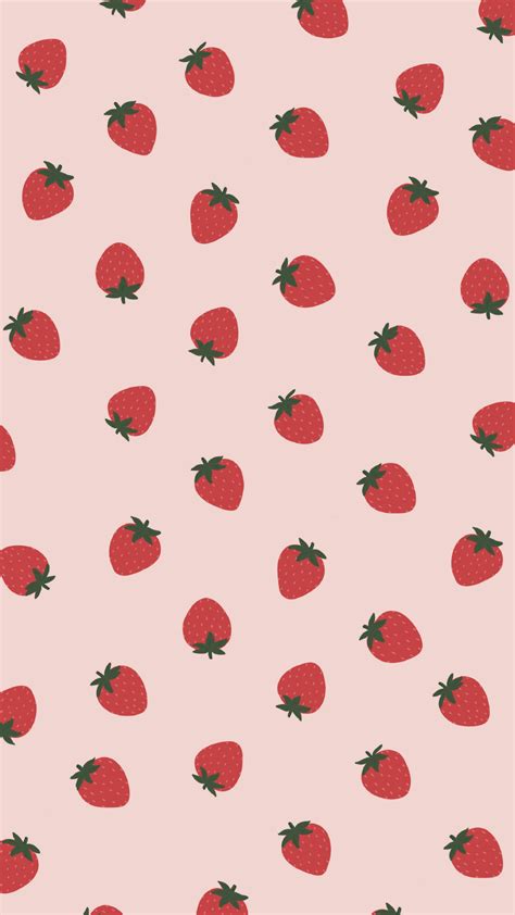FREE Strawberry Summer Phone Wallpapers in 2021 | Wallpaper iphone summer, Iphone wallpaper ...