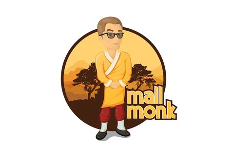 Mall Monk Logo Design - Whale Shark Studio