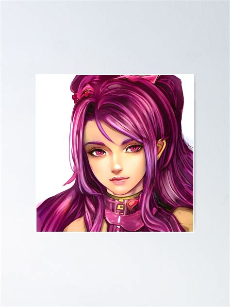 "Red Hair Anime Girl" Poster for Sale by animegirlnft | Redbubble