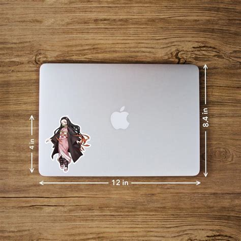 Nezuko Chan Demon Slayer (Kimetsu no Yaiba) – Laptop Sticker - PureArtz