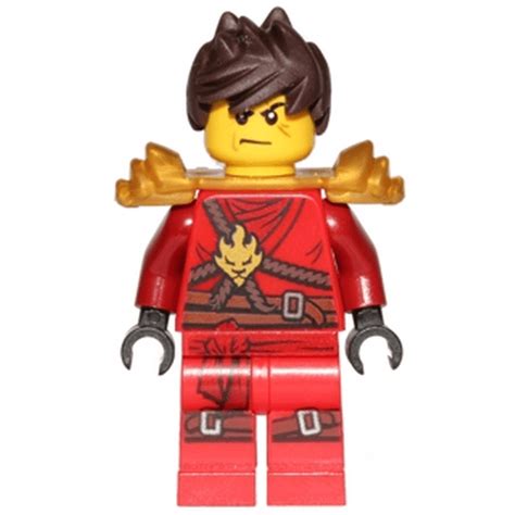 LEGO Ninjago Kai - Pearl Gold Armor, Tousled Hair (891723) Minifigure ...