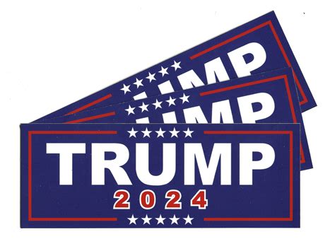 TRUMP 2024 Decal Vinyl 3M™ Bumper Sticker made in USA - Etsy