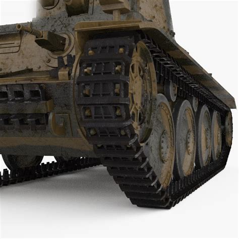 38 T Panzer 3D Model - TurboSquid 1514760