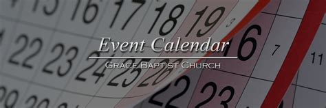 Events — Grace Baptist Church