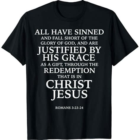 All Have Sinned - Bible Verse Romans 3:23-24 Scripture - Walmart.com