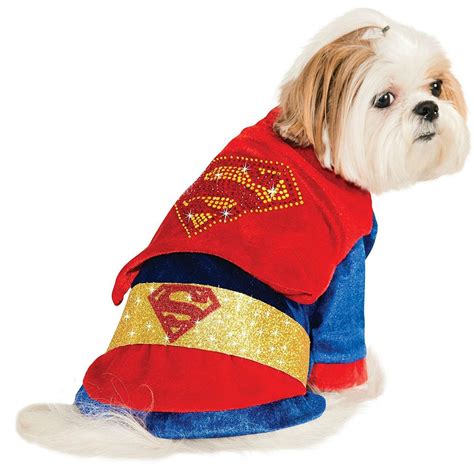 DC Comics Cuddly Superman Dog Costume by Rubies | Pet costumes, Cat dog costume, Superman ...