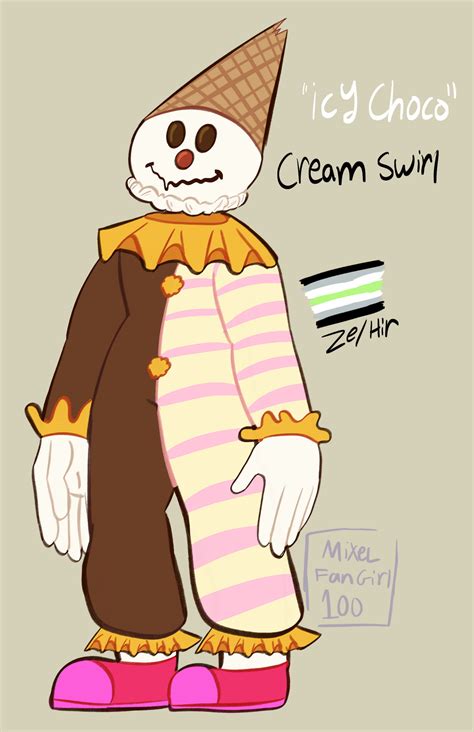 The ice cream clown by MixelFanGirl100 on DeviantArt