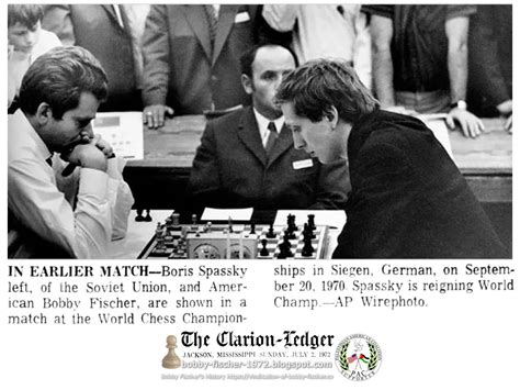 Bobby Fischer 1972: 1972 July 02