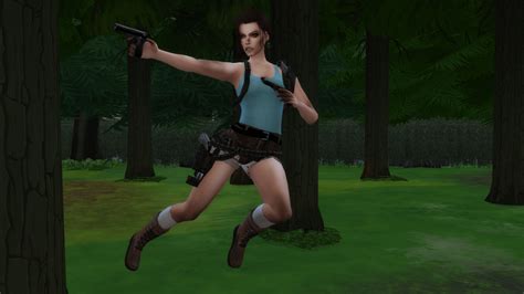 The Sims 4 I Tomb Raider I LARA CROFT 👊 – Katverse