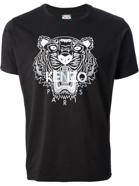 Lyst - Kenzo Tiger T-shirt in Black for Men